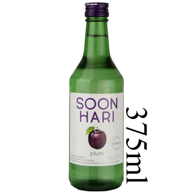 SoonHari Plum Soju (Half Bottle)  / 375mL