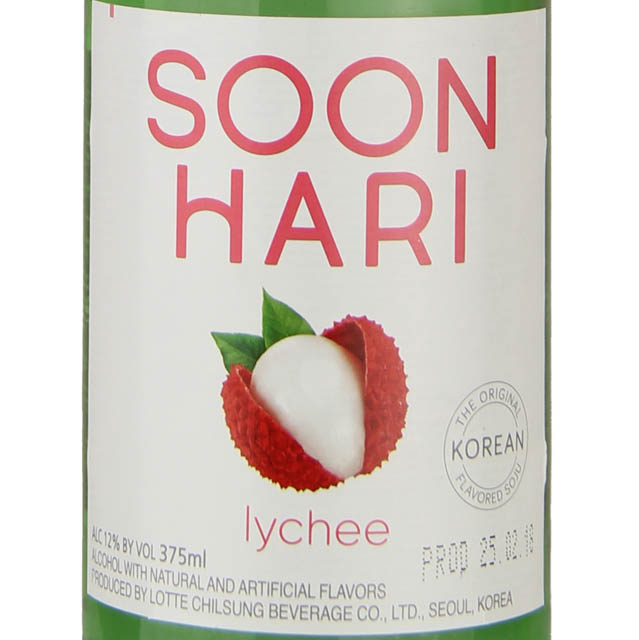 SoonHari Lychee Soju (Half Bottle)  / 375mL