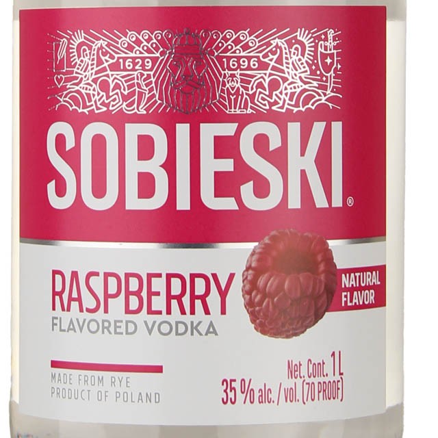 Sobieski Raspberry Vodka / Ltr