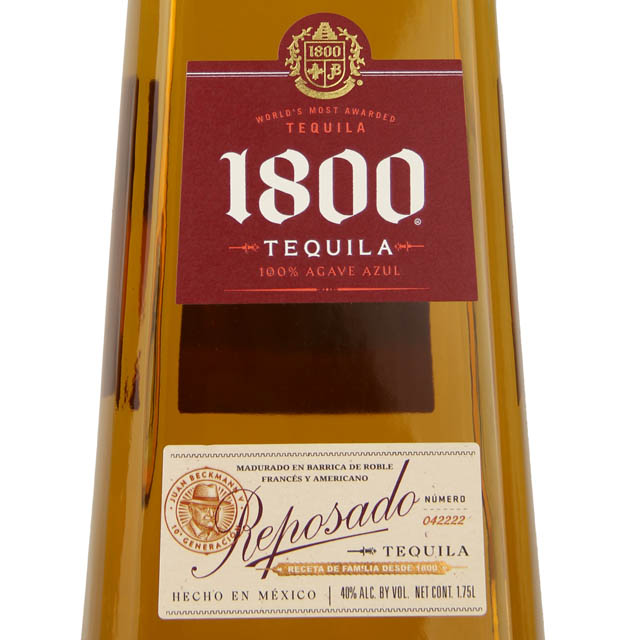 1800 Reposado Tequila / 1.75 Ltr