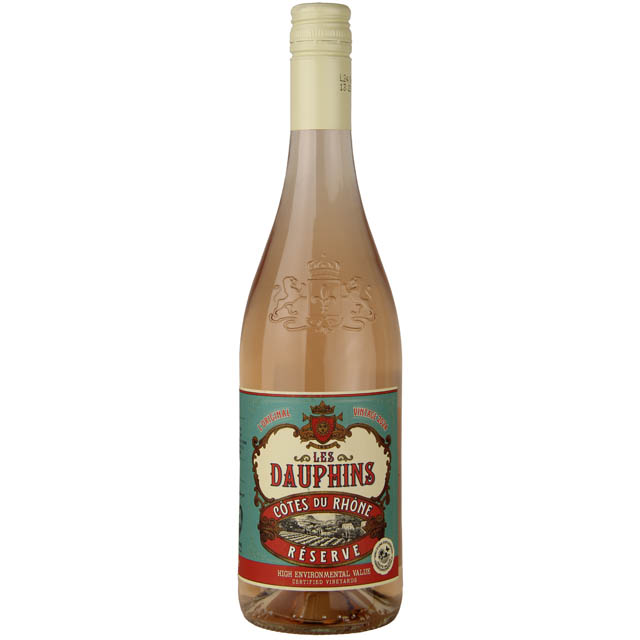 Le Dauphins Cotes Du Rhone Reserve Rose / 750mL