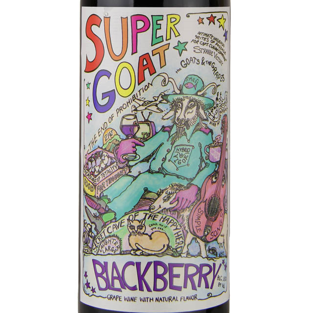 Bully Hill Super Goat Blackberry / 750 ml