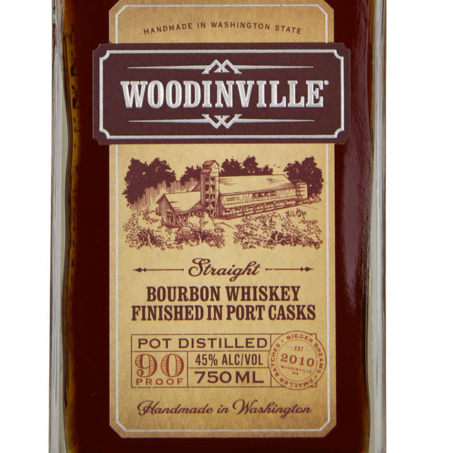 Woodinville Port Finish Straight Bourbon Whiskey / 750mL