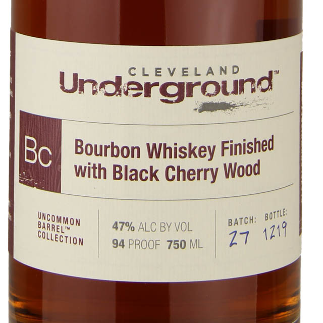 Cleveland Underground Black Cherry Whiskey / 750 ml