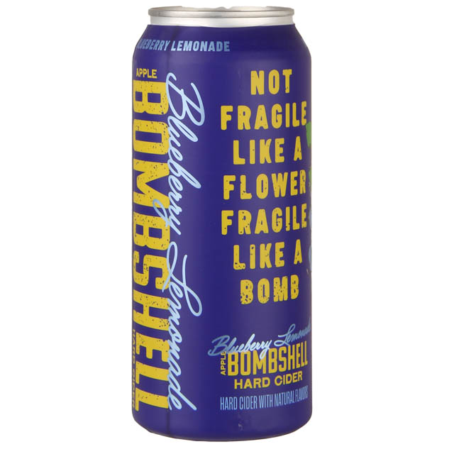 Three Brothers Bombshell Apple Blueberry Lemonade Hard Cider / 473mL