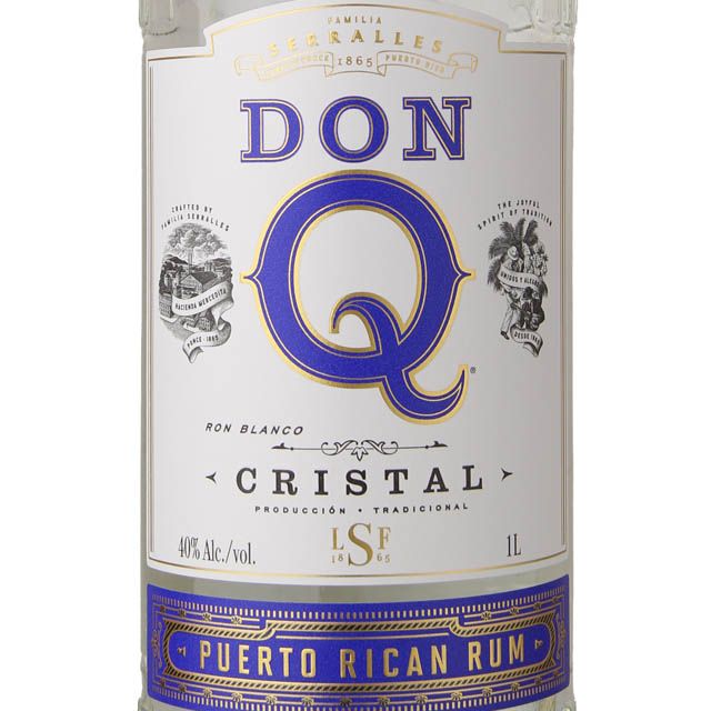 Don Q Cristal Rum / Ltr