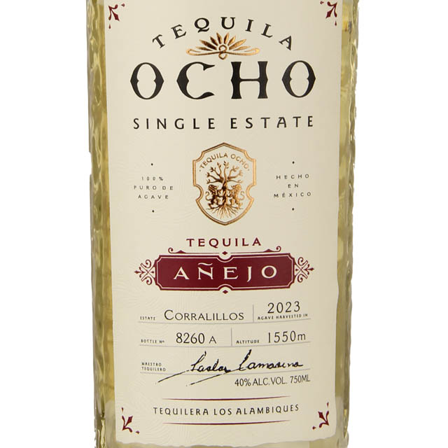 Tequila Ocho Anejo / 750 ml
