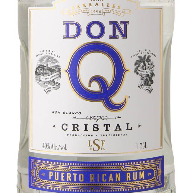 Don Q Cristal Rum / 1.75 Ltr