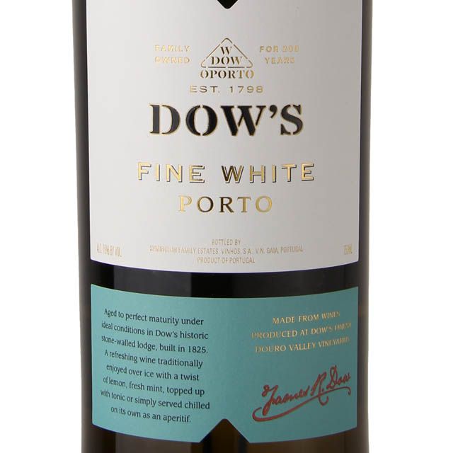 Dow's Fine White Porto / 750 ml
