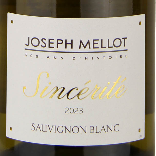 Joseph Mellot Sincerite Sauvignon Blanc / 750mL