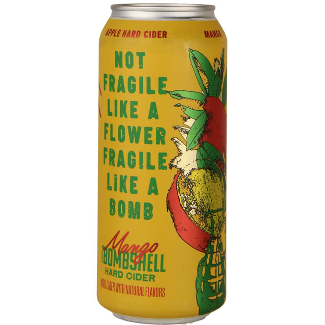 Three Brothers Bombshell Apple Mango Hard Cider / 473mL