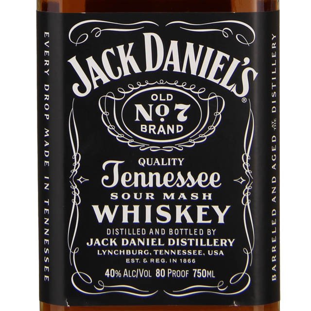 Jack Daniel's Tennessee Whiskey / 750 ml