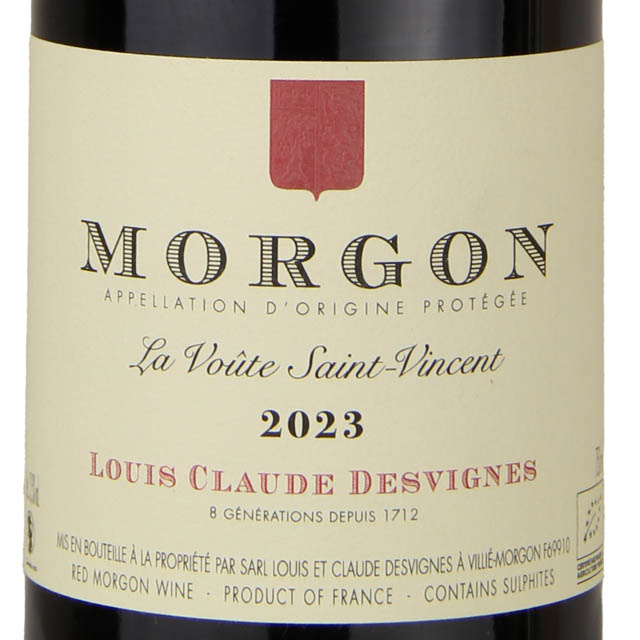 Louis Claude Desvignes Morgon La Voute Saint Vincent / 750ml