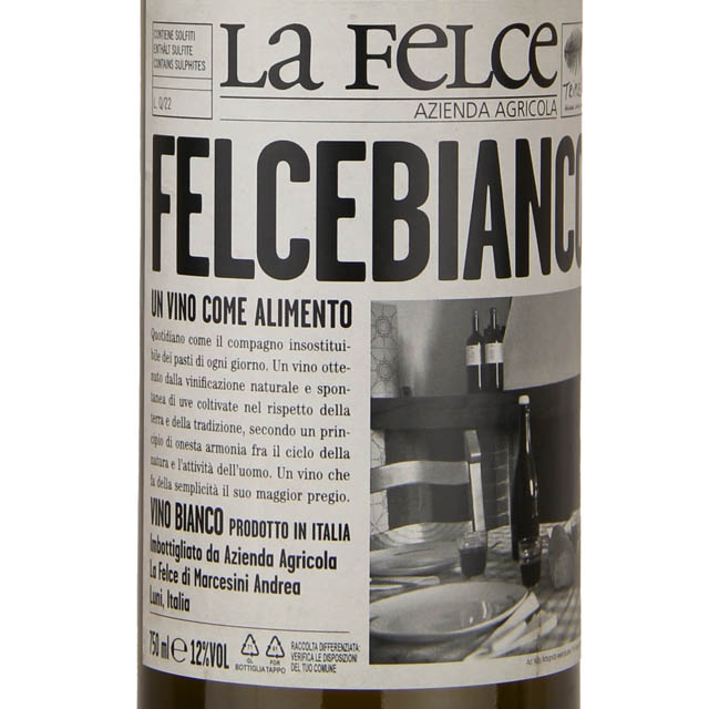 La Felce Vino Bianco Felcebianco / 750mL