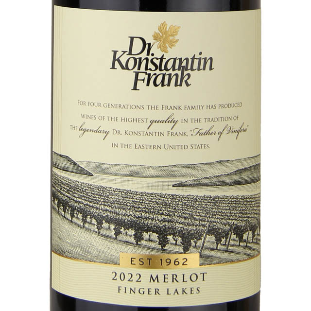 Dr. Konstantin Frank Merlot / 750 ml