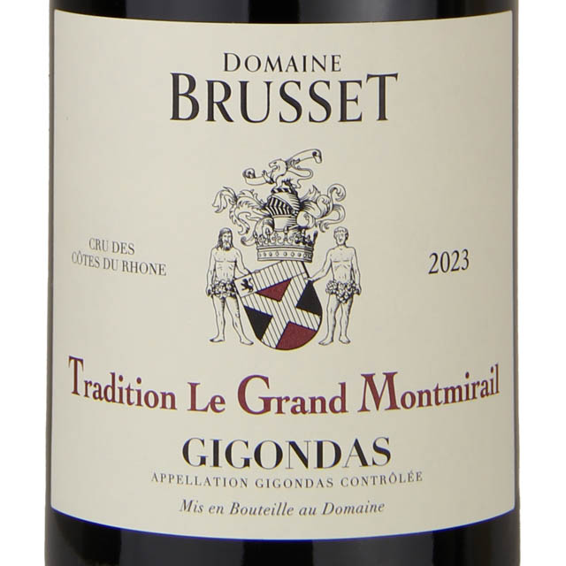 Domaine Brusset Tradition Le Grand Montmirail Gigondas / 750mL