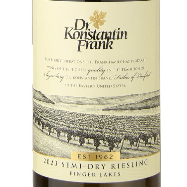 Dr. Konstantin Frank Semi Dry Riesling / 750 ml