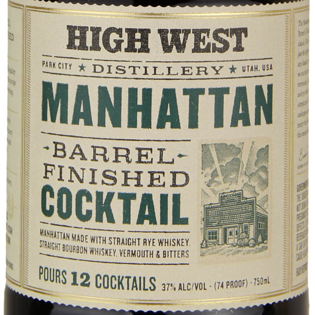 High West Manhattan Cocktail / 750mL