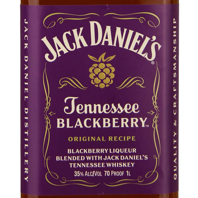 Jack Daniels Blackberry Whiskey / L