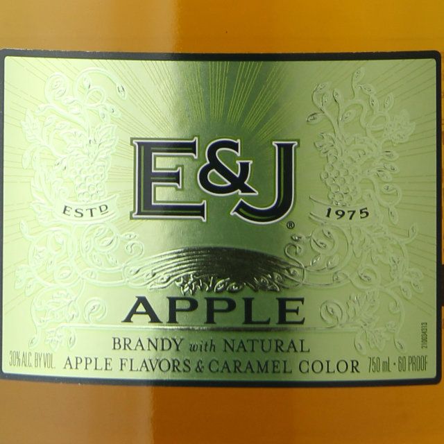 E&amp;J Apple Brandy / 750 ml