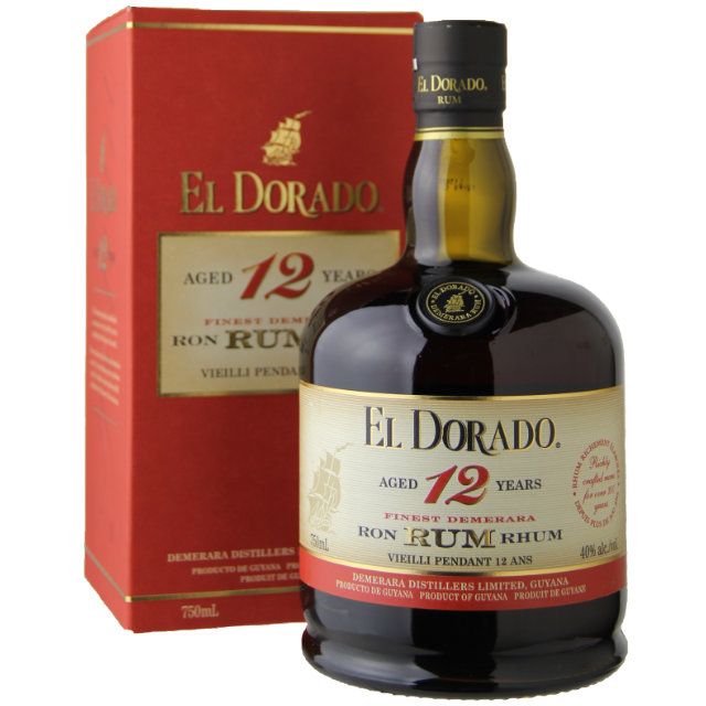 El Dorado 12 Year Rum / 750 ml