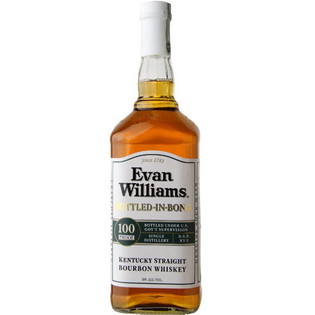 Evan Williams White Label Bourbon / Ltr