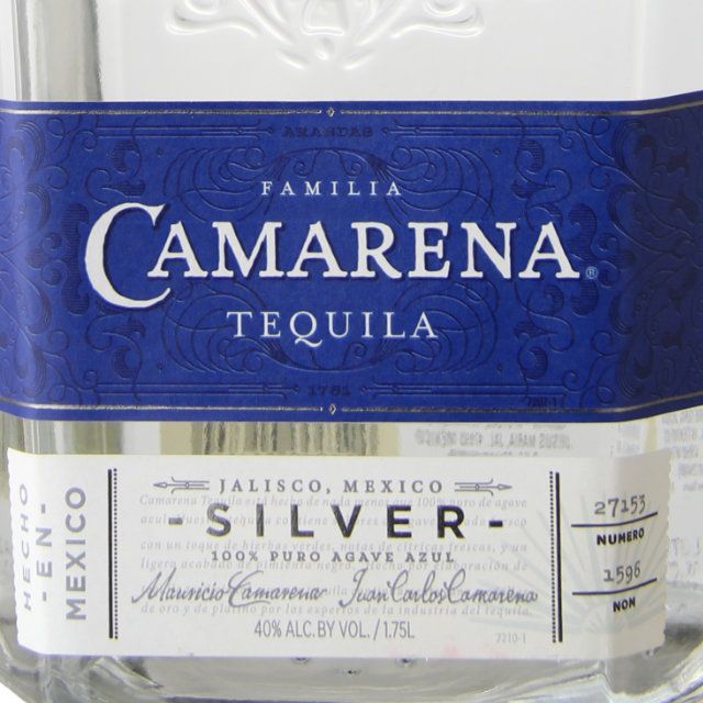 Familia Camarena Silver Tequila / 1.75L
