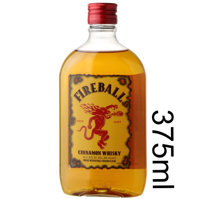 Fireball Cinnamon Whisky - (Half Bottle)  / 375 ml