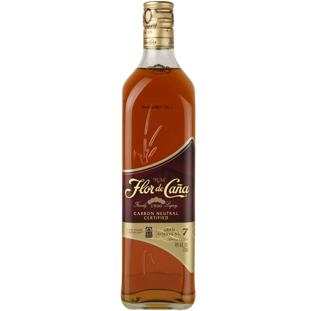 Flor de Cana 7 Yr Old Grand Reserve Rum  / 750 mL