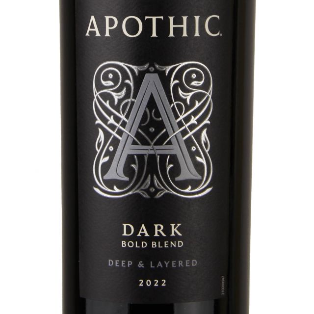 Apothic Dark Limited Release Red / 750mL