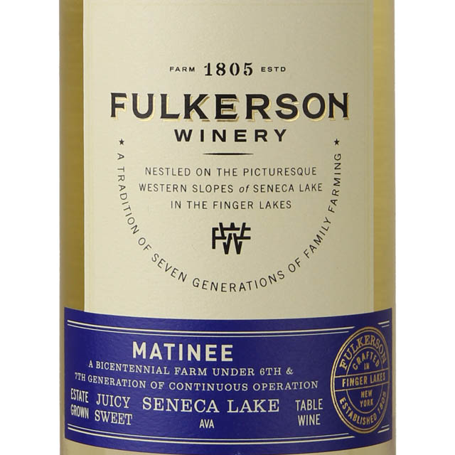 Fulkerson Matinee / 750 ml