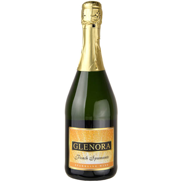 Glenora Peach Spumante / 750 ml
