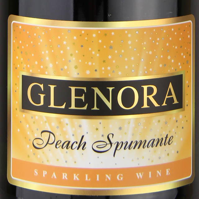 Glenora Peach Spumante / 750 ml