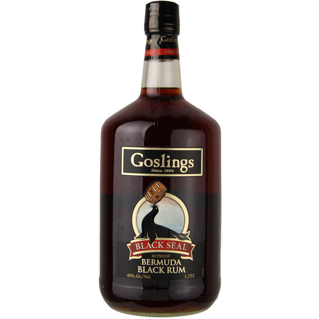 Gosling's Black Seal Rum / 1.75 Ltr