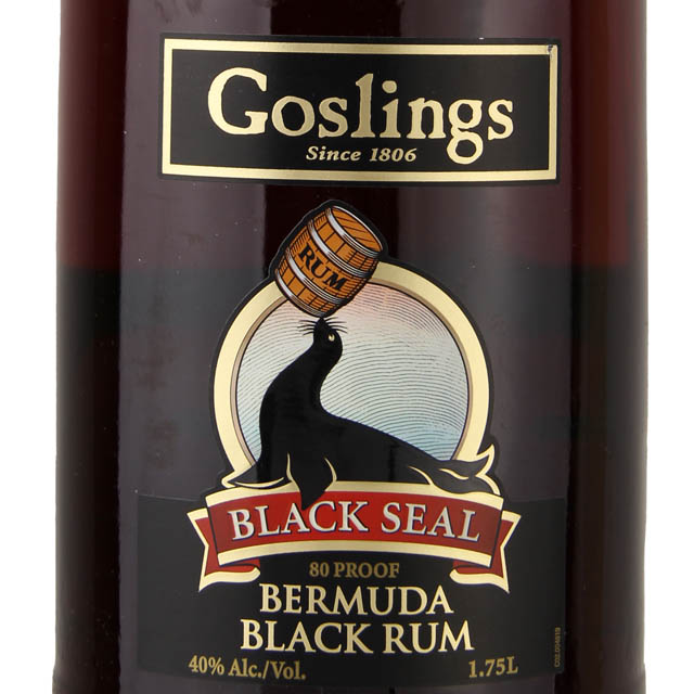 Gosling's Black Seal Rum / 1.75 Ltr