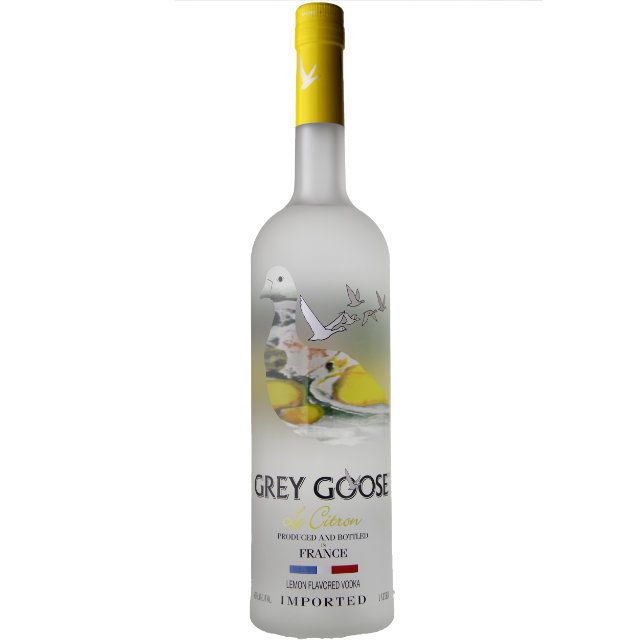 Grey Goose Le Citron Flavored Vodka / Ltr