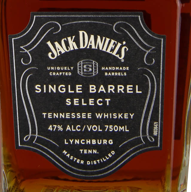 Jack Daniel's Single Barrel Tennessee Whiskey / 750 ml
