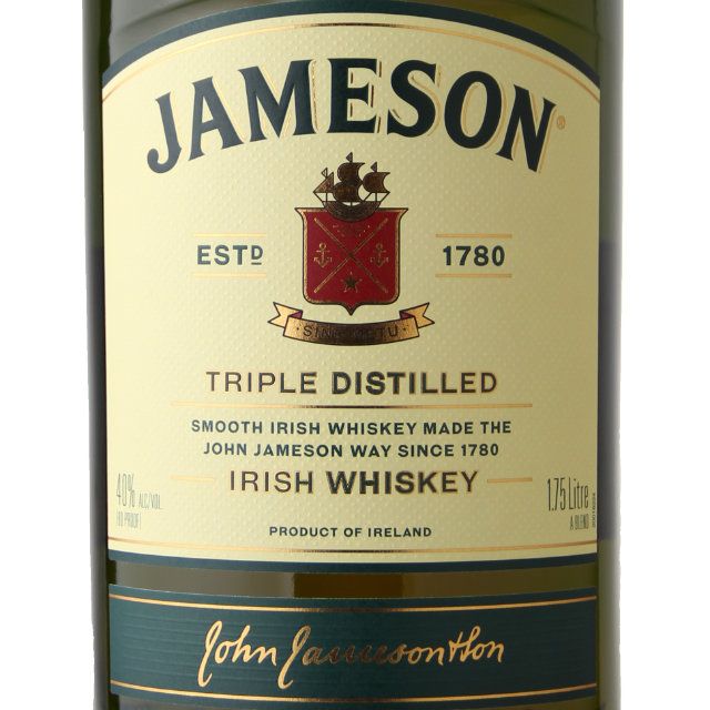 Jameson Irish Whiskey / 1.75 Ltr