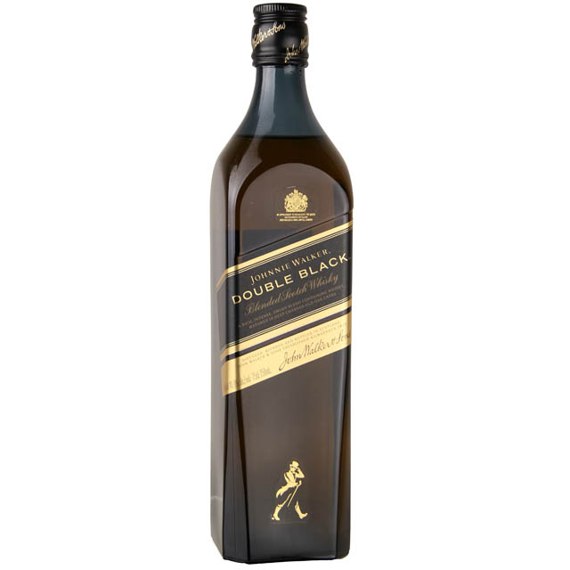 Johnnie Walker Double Black Blended Scotch Whisky  / 750mL