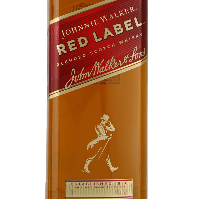 Johnnie Walker Red Label Blended Scotch Whisky / Ltr