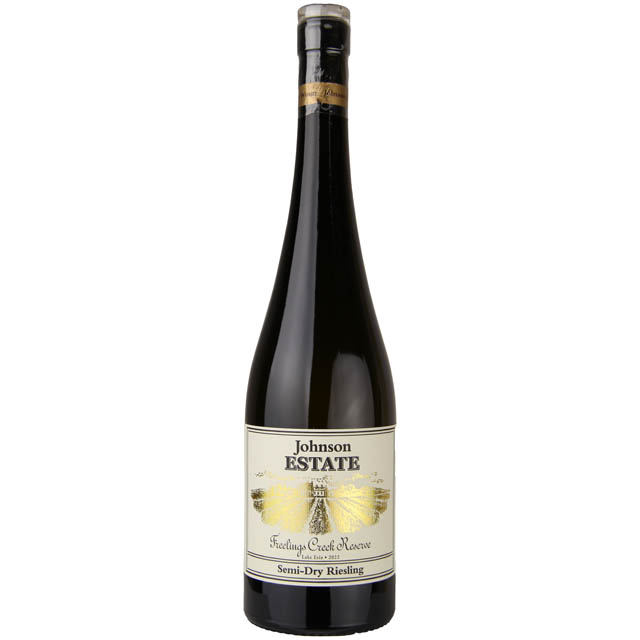 Johnson Estate Freelings Creek Reserve Semi-Dry Riesling / 750 ml