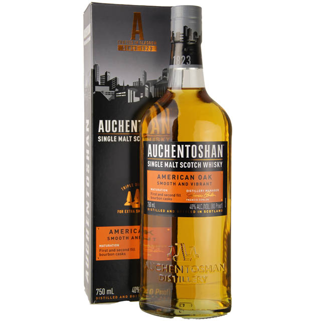 Auchentoshan American Oak Single Malt Scotch / 750 ml