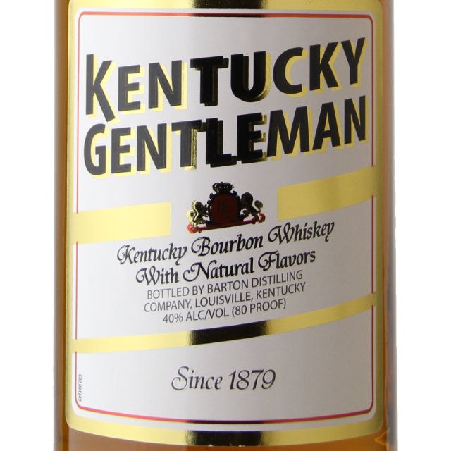 Kentucky Gentleman Bourbon / Ltr