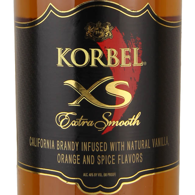 Korbel XS Extra Smooth Brandy / 750 ml