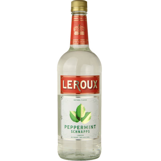Leroux Peppermint Schnapps / Ltr