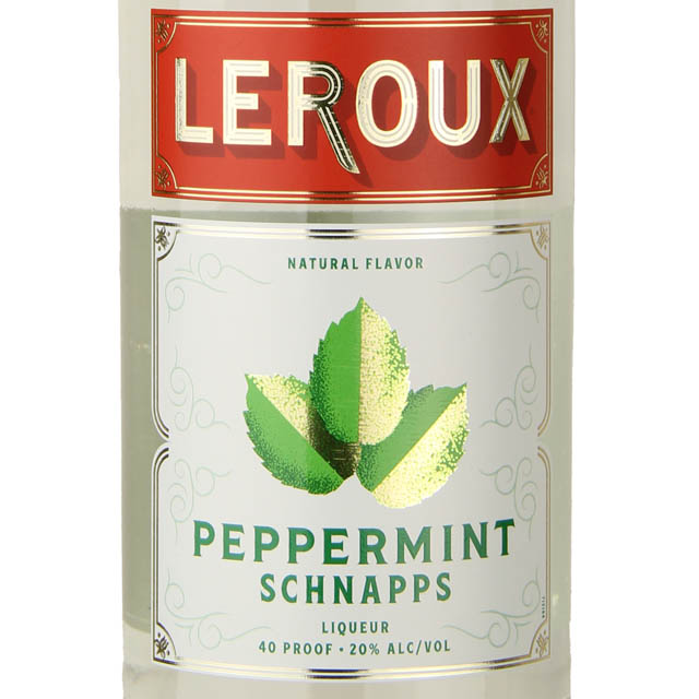 Leroux Peppermint Schnapps / Ltr