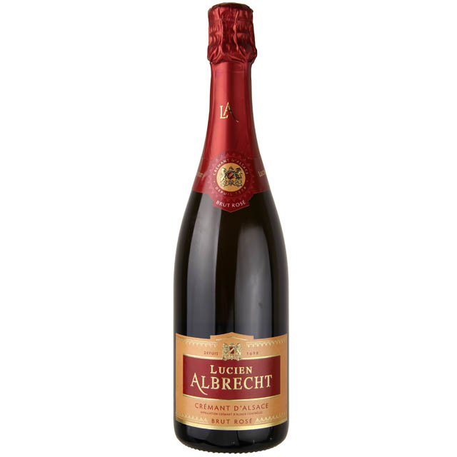 Lucien Albrecht Cremant d'Alsace Brut Rose / 750mL