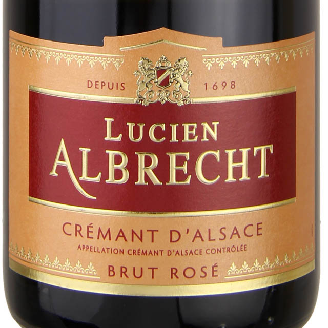 Lucien Albrecht Cremant d'Alsace Brut Rose / 750mL