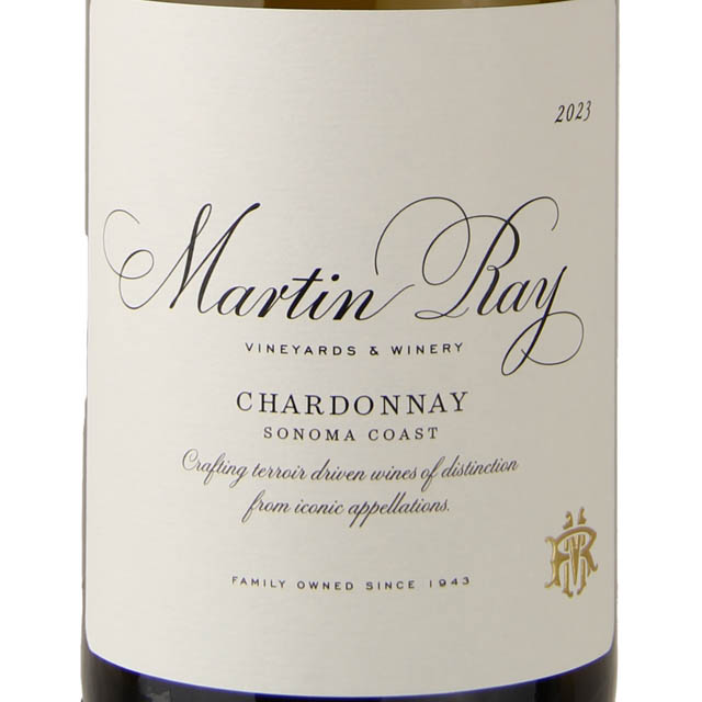 Martin Ray Sonoma Valley Chardonnay / 750 ml
