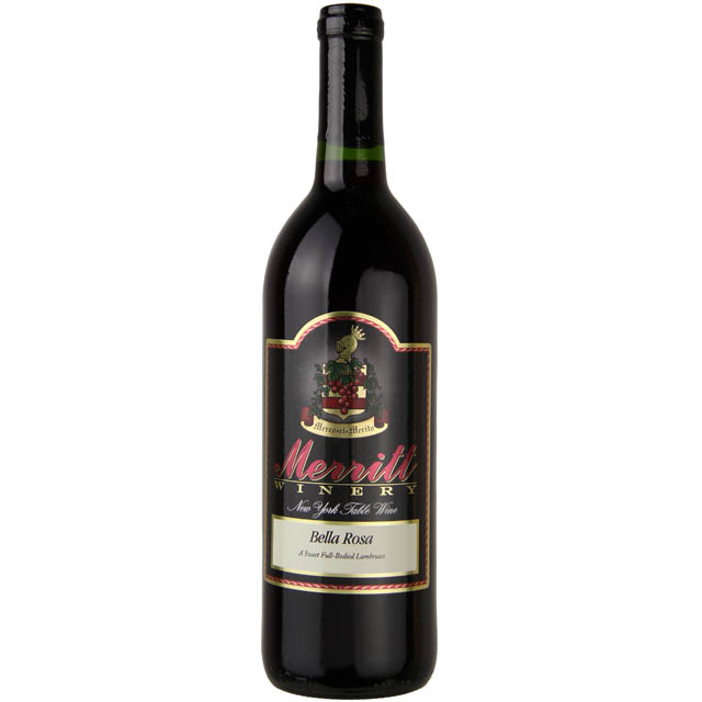 Merritt Winery Bella Rosa Lambrusco / 750 ml